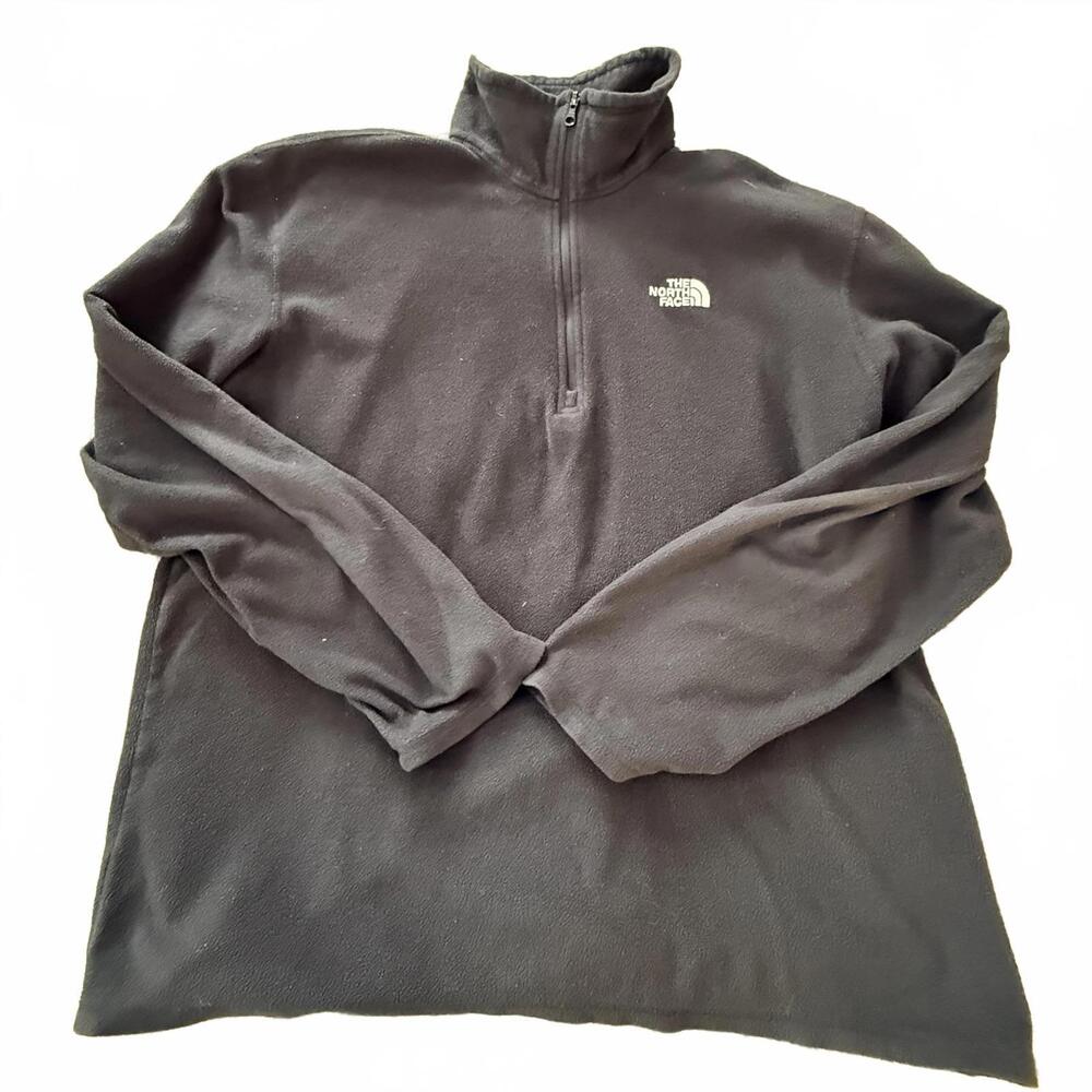 NORTH FACE quarter zip light weight fleece pullover Mens SZ M GorpCore CabinCore